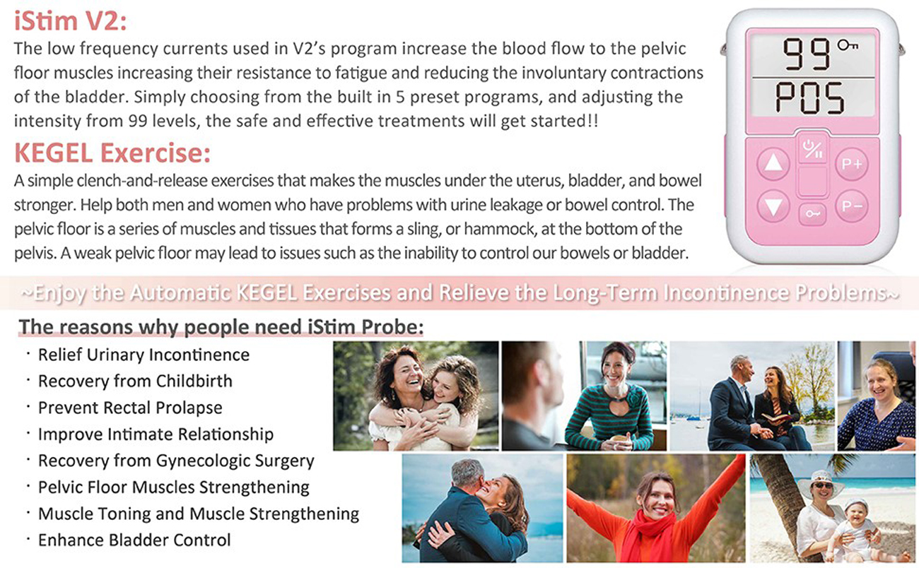 iStim Kegel Exerciser Incontinence Stimulator